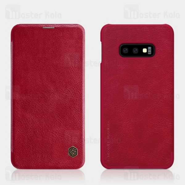 کیف چرمی Samsung Galaxy S10e / S10 Lite Nillkin Qin Leather Case