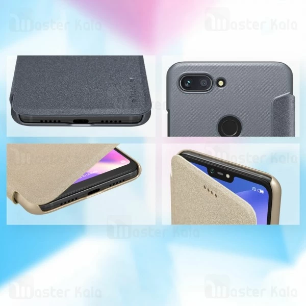 کیف کلاسوری Xiaomi Mi 8 Lite Nillkin Sparkle Case