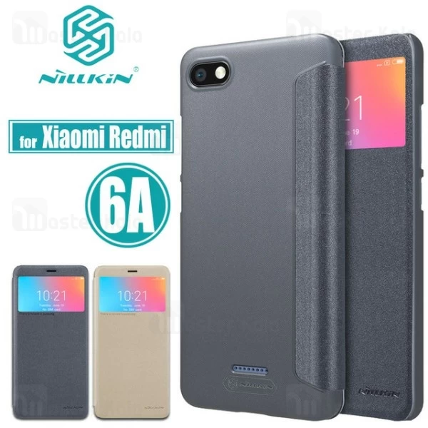 کیف کلاسوری Xiaomi Redmi 6A Nillkin Sparkle Case