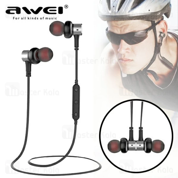 هندزفری بلوتوث اوی Awei B923BL Wireless Sports Earphone گردنی و مگنتی