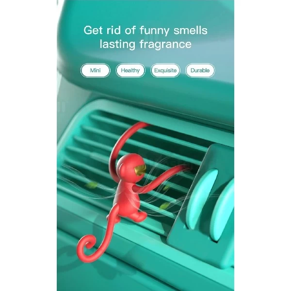 خوشبو کننده هوا خودرو بیسوس Baseus Monkey-Shaped Vehicle Fargrance SUXUN-MK01