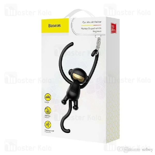 خوشبو کننده هوا خودرو بیسوس Baseus Monkey-Shaped Vehicle Fargrance SUXUN-MK01