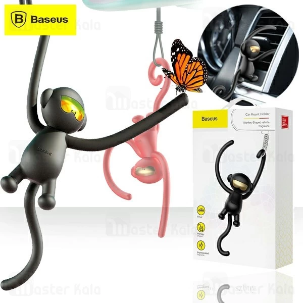 خوشبو کننده هوا خودرو بیسوس Baseus Monkey-Shaped Vehicle Fargrance SUXUN-MK01
