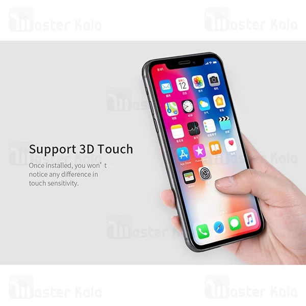محافظ صفحه شیشه ای تمام صفحه نیلکین Apple iPhone X / XS Nillkin 3D AP+ Pro