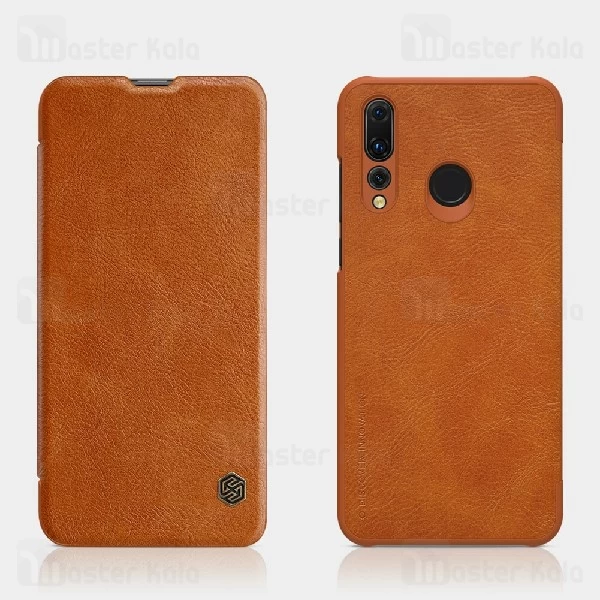 کیف چرمی نیلکین هواوی Huawei P Smart Plus 2019 / Enjoy 9S Nillkin Qin Leather Case