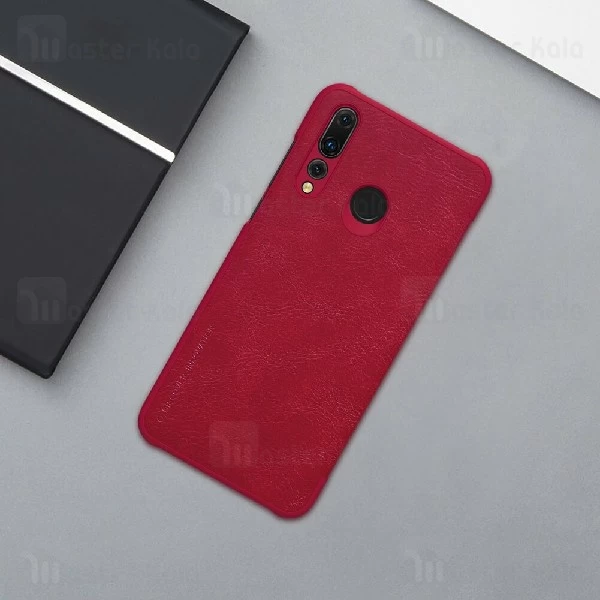 کیف چرمی نیلکین هواوی Huawei P Smart Plus 2019 / Enjoy 9S Nillkin Qin Leather Case