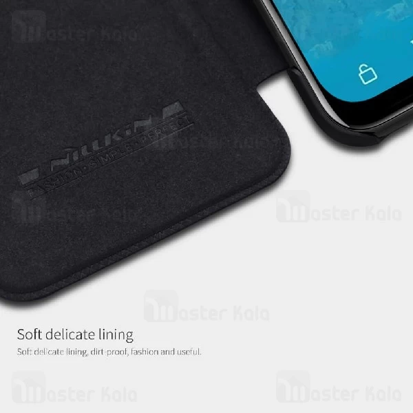 کیف چرمی نیلکین هواوی Huawei P Smart Plus 2019 / Enjoy 9S Nillkin Qin Leather Case
