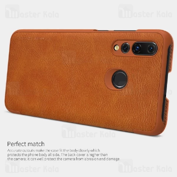 کیف چرمی نیلکین هواوی Huawei P Smart Plus 2019 / Enjoy 9S Nillkin Qin Leather Case