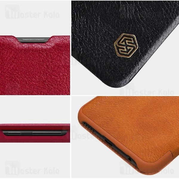 کیف چرمی نیلکین هواوی Huawei P Smart Plus 2019 / Enjoy 9S Nillkin Qin Leather Case