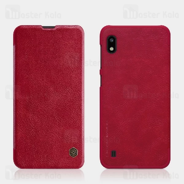 کیف چرمی نیلکین سامسونگ Samsung Galaxy A10 Nillkin Qin Leather Case