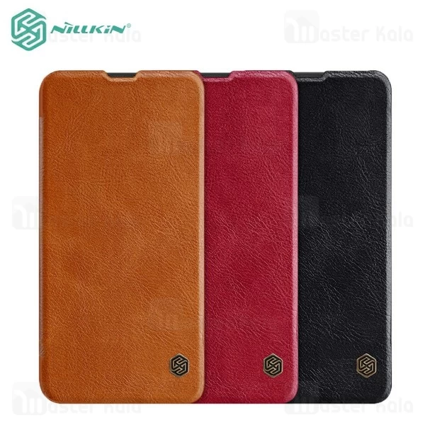 کیف چرمی نیلکین سامسونگ Samsung Galaxy A10 Nillkin Qin Leather Case