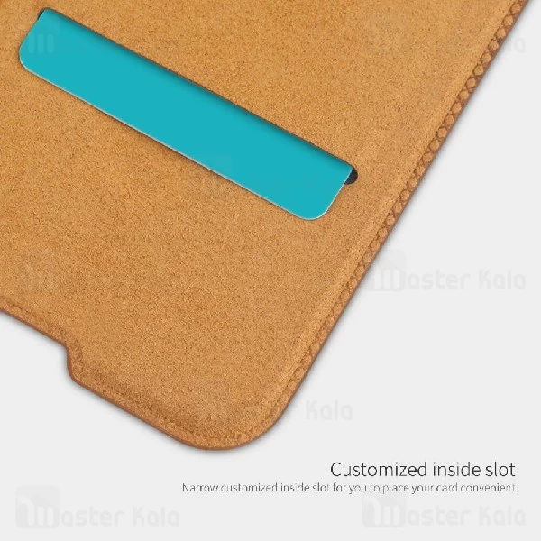 کیف چرمی نیلکین سامسونگ Samsung Galaxy A10 Nillkin Qin Leather Case