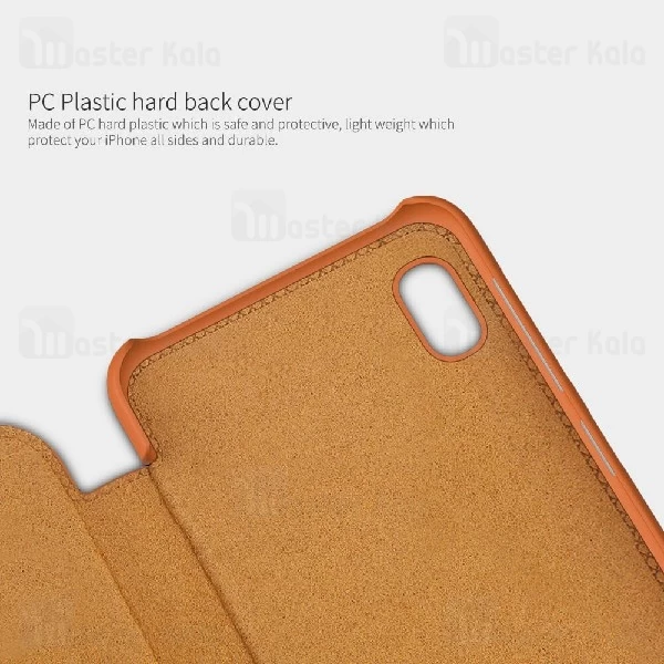کیف چرمی نیلکین سامسونگ Samsung Galaxy A10 Nillkin Qin Leather Case