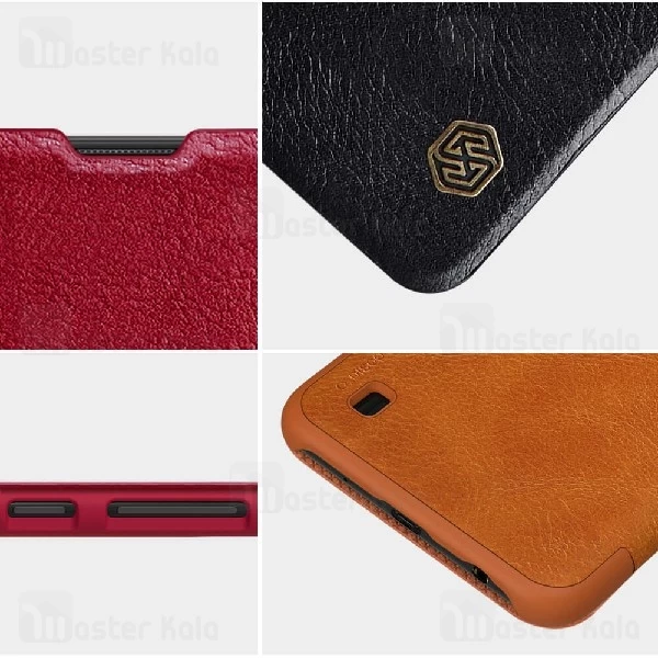 کیف چرمی نیلکین سامسونگ Samsung Galaxy A10 Nillkin Qin Leather Case
