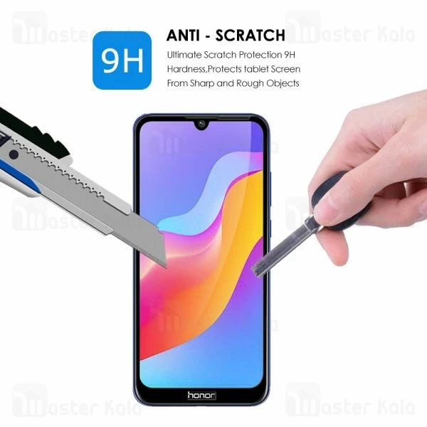 محافظ صفحه شیشه ای تمام صفحه تمام چسب TT هواوی Huawei Y6 2019 / Honor 8A / Y6 Prime 2019 / Y6 Pro