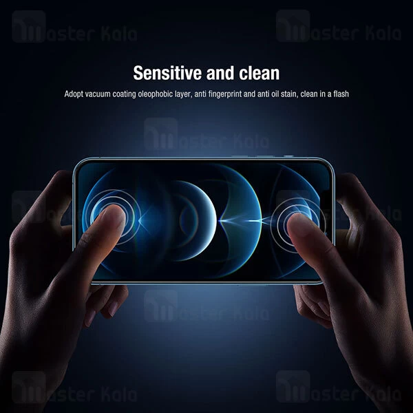 گلس نیلکین Apple iPhone 12 Pro Nillkin Amazing 2-in-1 HD Full Screen Tempered Glass Screen Protector
