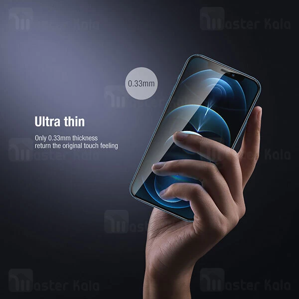 گلس نیلکین Apple iPhone 12 Pro Nillkin Amazing 2-in-1 HD Full Screen Tempered Glass Screen Protector