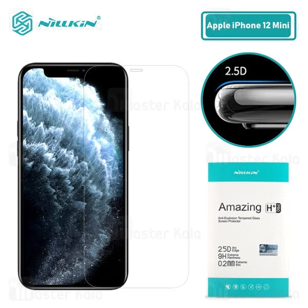 محافظ صفحه شیشه ای نیلکین سامسونگ Apple iPhone 12 mini Nillkin H+ Pro