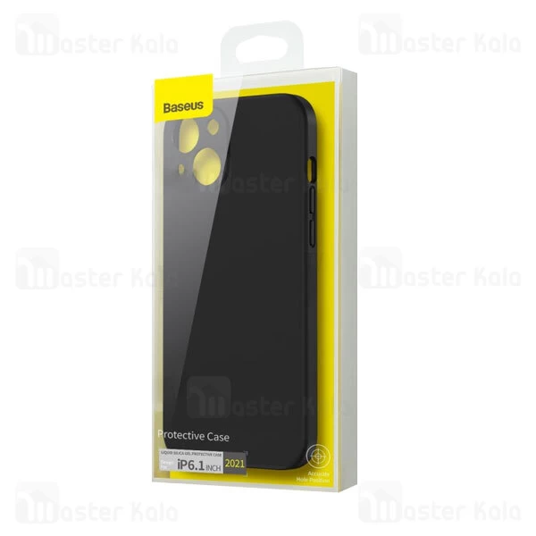قاب سیلیکونی بیسوس آیفون Apple iPhone 13 Baseus Liquid Silica Gel Case ARYT000001