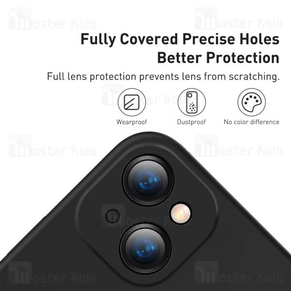 قاب سیلیکونی بیسوس آیفون Apple iPhone 13 Baseus Liquid Silica Gel Case ARYT000001