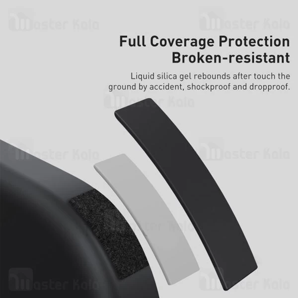 قاب سیلیکونی بیسوس آیفون Apple iPhone 13 Baseus Liquid Silica Gel Case ARYT000001