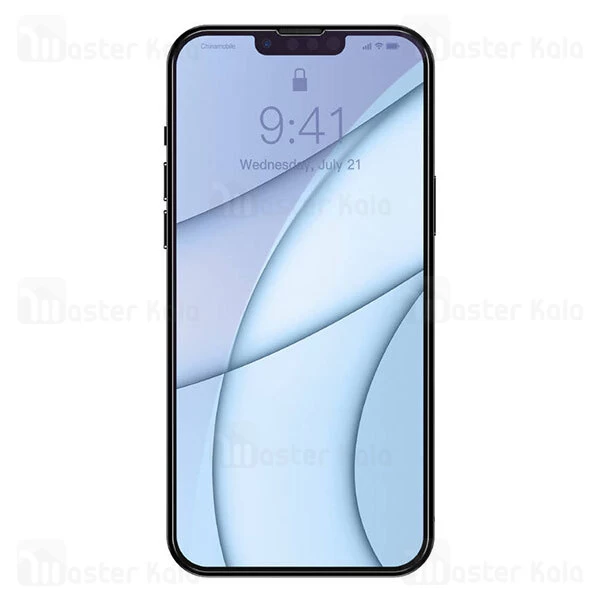 گلس Apple iPhone 13 Mini Baseus Anti Blue Light Full-Glass 0.3mm SGBL020302
