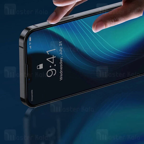 گلس Apple iPhone 13 Mini Baseus Anti Blue Light Full-Screen Glass Film 0.3mm SGQP010301