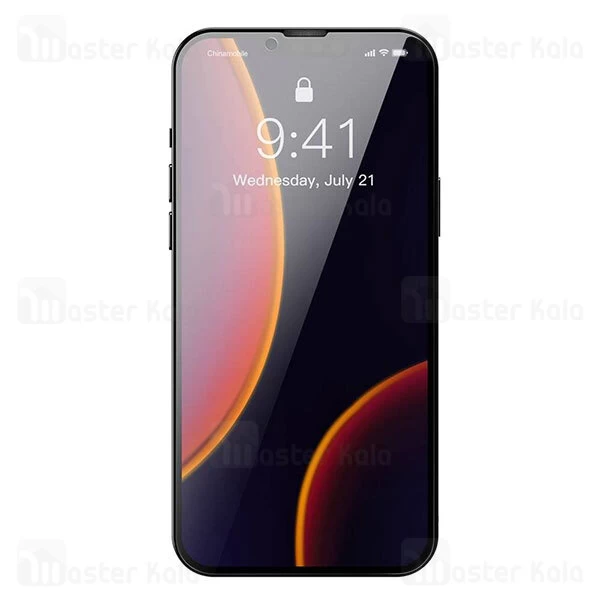 گلس Apple iPhone 13 Mini Baseus Anti Spy Full-Glass 0.3mm Tempered Glass Film SGBL020602