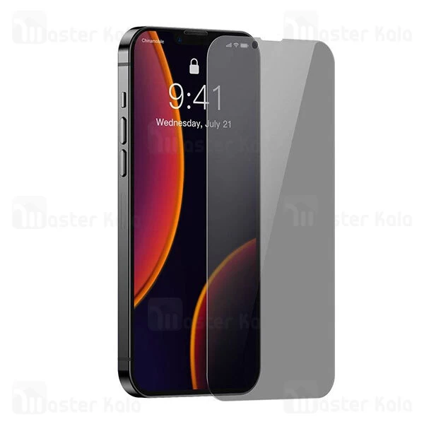 گلس Apple iPhone 13 Mini Baseus Anti Spy Full-Glass 0.3mm Tempered Glass Film SGBL020602