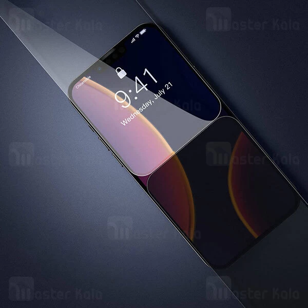 گلس Apple iPhone 13 / 13 Pro Baseus Curved-Screen Glass Protector Crack Resistant Edges Anti-Spy SGQP020401