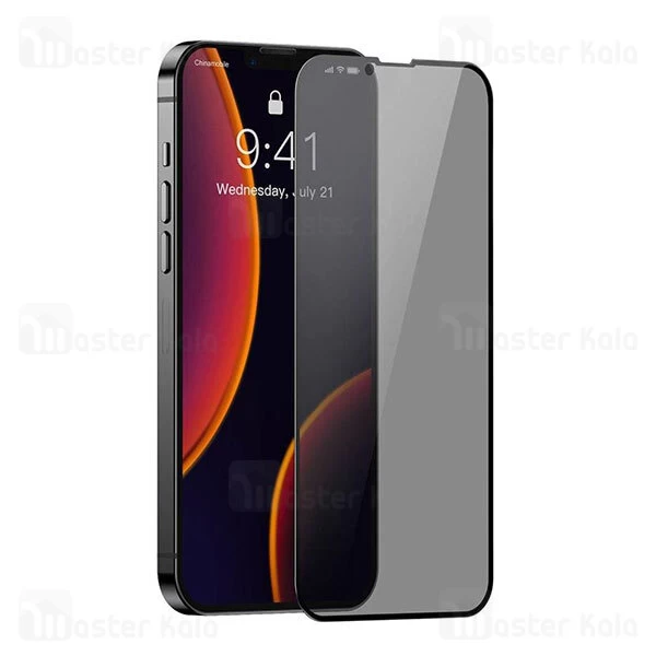 گلس Apple iPhone 13 / 13 Pro Baseus Curved-Screen Glass Protector Crack Resistant Edges Anti-Spy SGQP020401