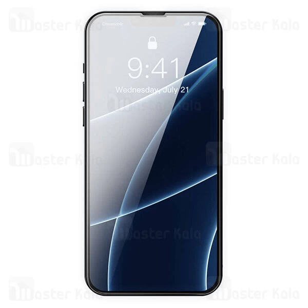گلس Apple iPhone 13 Pro Max Baseus Curved-Screen Glass Protector Crack Resistant Edges SGQP020201