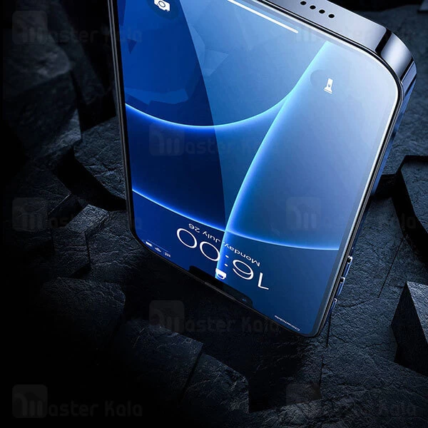 گلس Apple iPhone 13 Pro Max Baseus Curved-Screen Glass Protector Crack Resistant Edges SGQP020201