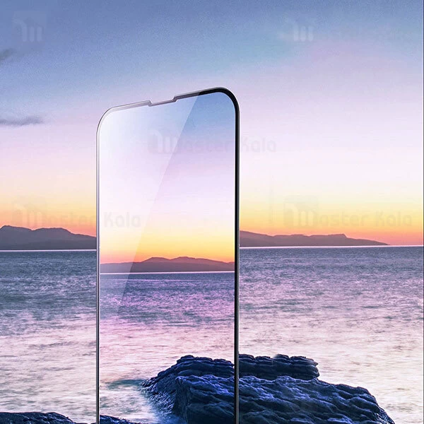 گلس Apple iPhone 13 Pro Max Baseus Curved-Screen Glass Protector Crack Resistant Edges SGQP020201