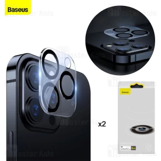 پک 2تایی محافظ لنز دوربین شیشه ای آیفون Baseus Lens Film for iPhone 13 Pro / 13 Pro Max SGQK000102
