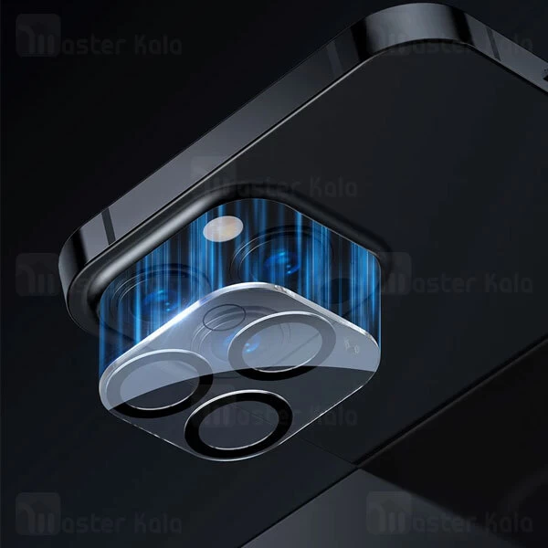 محافظ لنز شیشه ای ایفون 12 پرو / پرو مکس Baseus Full-Frame Lens Film SGQK000102