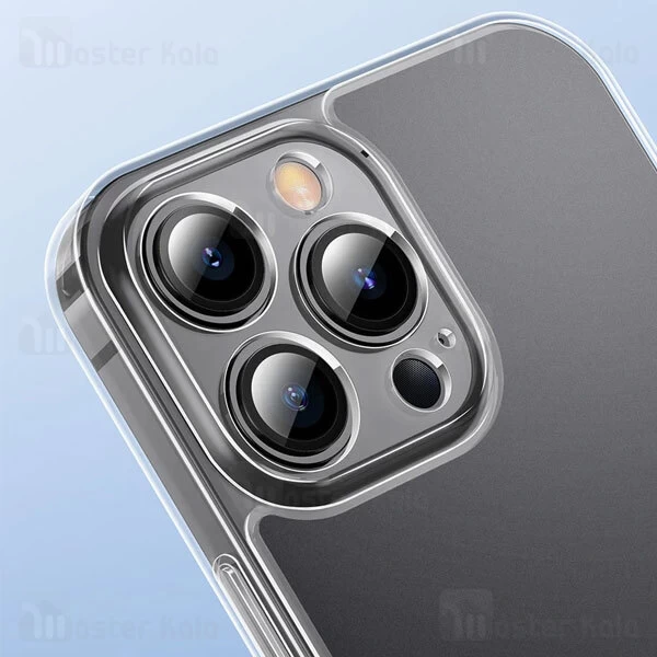 قاب پشت گلس ایفون 13 پرو مکس مدل باسئوس Frosted Case