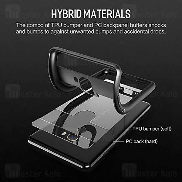 قاب محافظ Xiaomi Mi Mix 2 Auto Focus Soft Armor Case