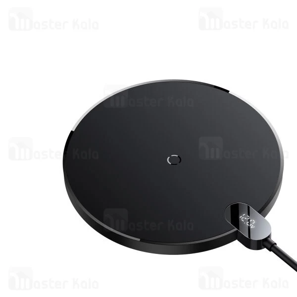 شارژر وایرلس بیسوس Baseus Digital LED Display Gen 2 Wireless Charger CCED000001 توان 15 وات