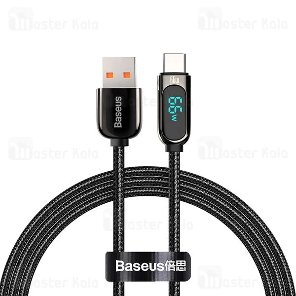 کابل Type C فست شارژ بیسوس Baseus Display USB to Type-C CASX020001 طول 1 متر و توان 66 وات