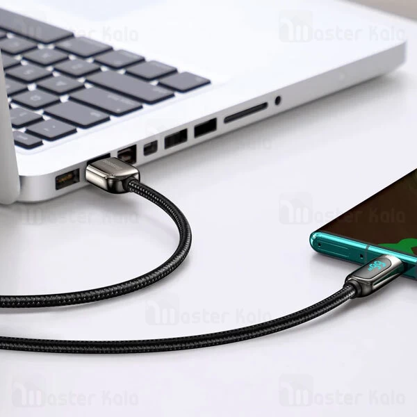 کابل Type C فست شارژ بیسوس Baseus Display USB to Type-C CASX020001 طول 1 متر و توان 66 وات