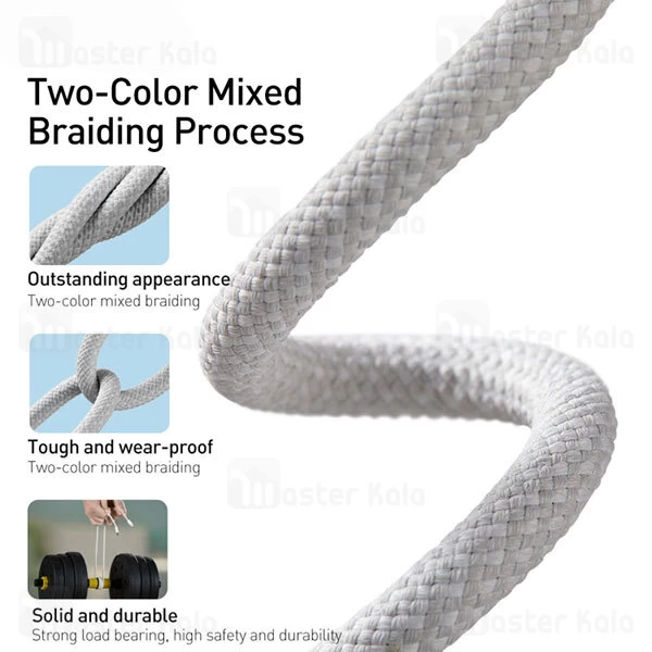 کابل لایتنینگ به تایپ سی Baseus Dynamic Series Fast Charging Data Cable Type-C to iP CALD000102 20W 2m