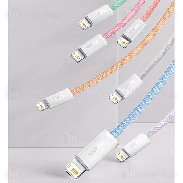 کابل لایتنینگ Baseus Dynamic Series Fast Charging Data Cable USB to iP CALD000402 2.4A 1m