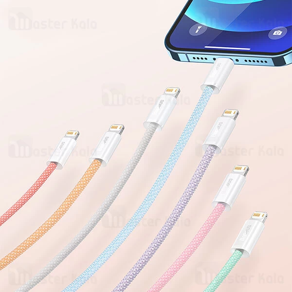 کابل لایتنینگ Baseus Dynamic Series Fast Charging Data Cable USB to iP CALD000402 2.4A 1m