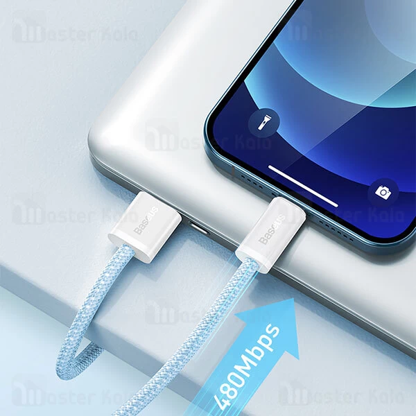 کابل لایتنینگ Baseus Dynamic Series Fast Charging Data Cable USB to iP CALD000402 2.4A 1m