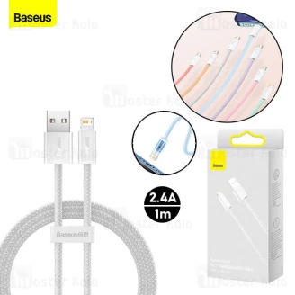 کابل لایتنینگ فست شارژ بیسوس Baseus Dynamic Series Cable CALD000402 طول 1 متر توان 2.4 آمپر