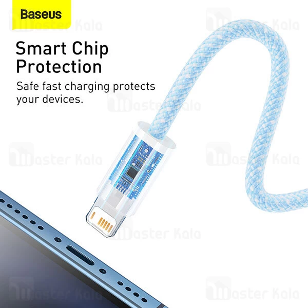کابل لایتنینگ Baseus Dynamic Series Fast Charging Data Cable USB to iP CALD000402 2.4A 1m