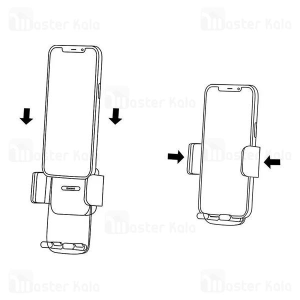 هولدر Baseus Easy Control Clamp Car Mount Holder Air Outlet Version SUYK000201