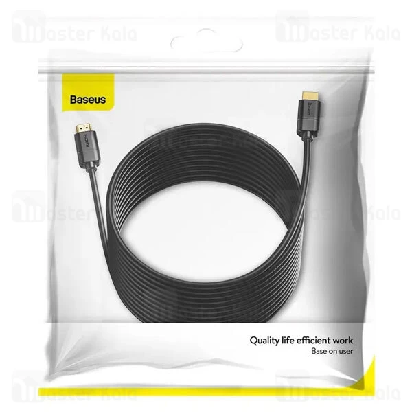 کابل HDMI بیسوس Baseus High Definition Series HDMI 2.0 Cable 4K 30Hz CAKGQ-D01 طول 5 متر