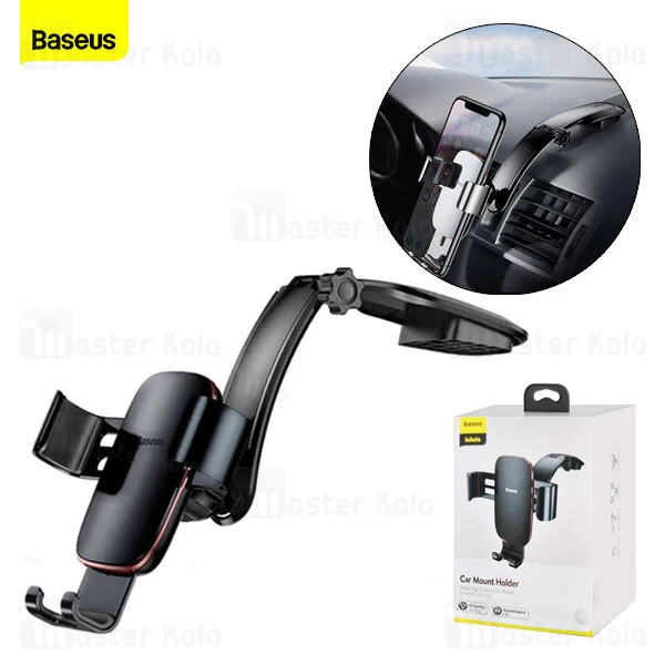 هولدر و پایه نگهدارنده تلسکوپی موبایل بیسوس Baseus F09 Metal Age Gravity
